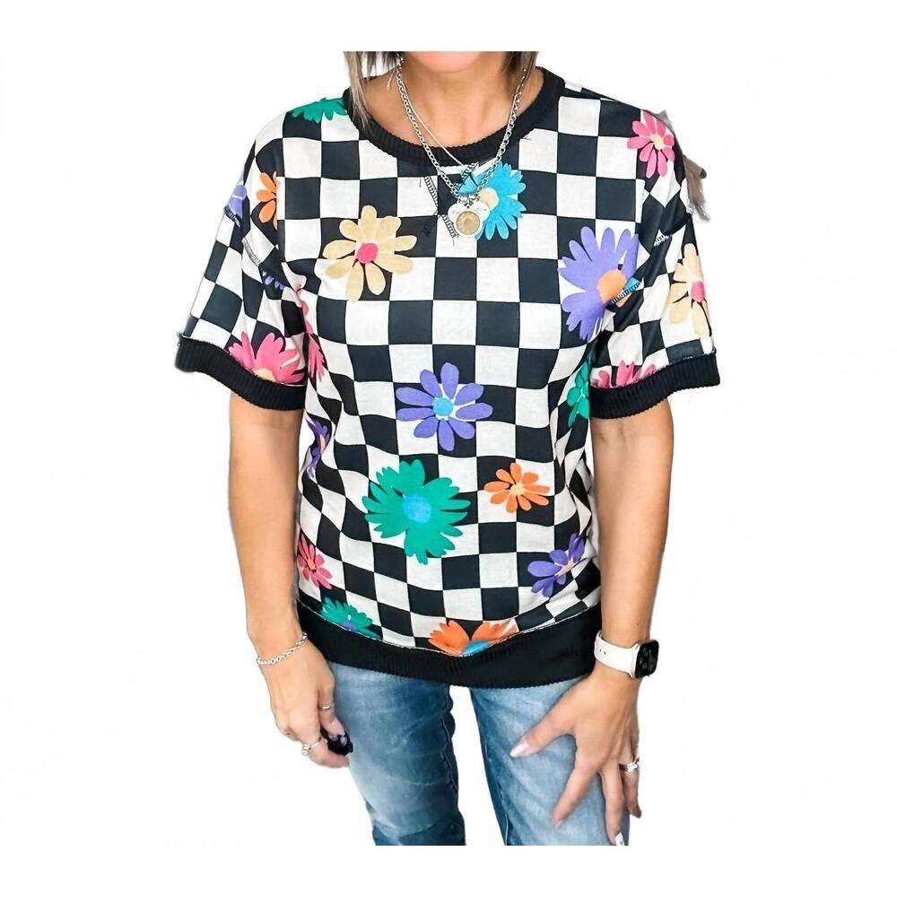 NEW HEIMISH USA hold on forever top in multi
